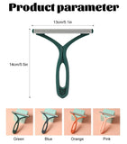 Pet Cat Hair Remover Brush Portable Silicone Comb Double-Sided Scraper for Cats Dog Sofa Clothes Home Cleaning Accessories
