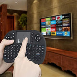 Teclado inalámbrico i8 de 2,4 GHz, miniteclado táctil en inglés y ruso, ratón aéreo, control remoto, portátil, TV Box, proyector.