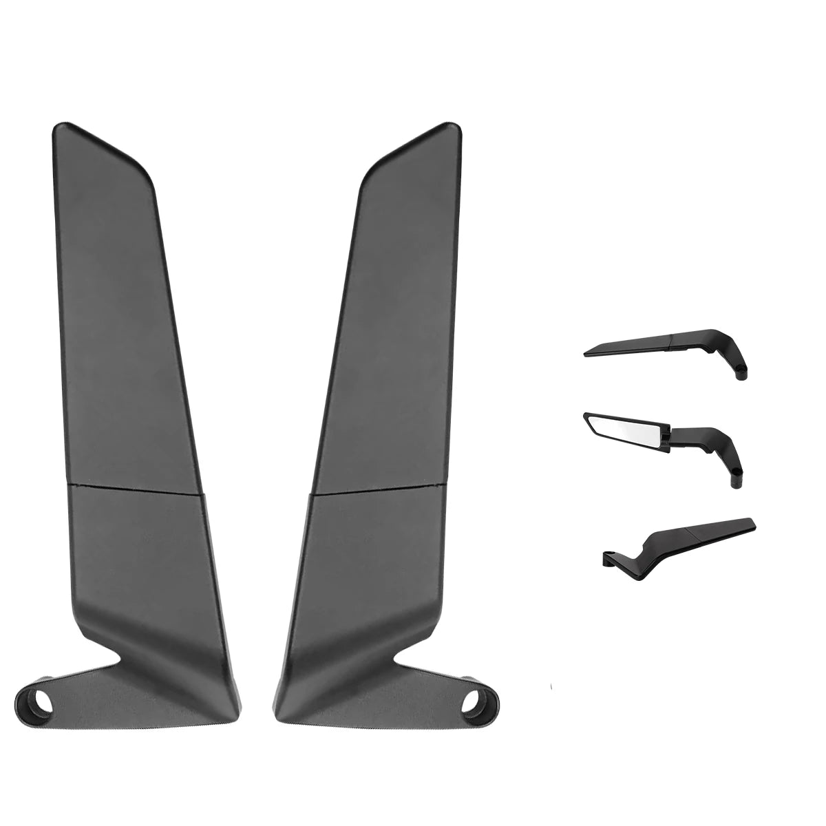 Motorcycle Accessories Mirrors Stealth Winglets Mirror To Rotate Adjustable Mirrors For YAMAHA MT 03 07 09 R1R3R7 XMAX KTM BMW