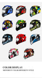Full Face Helmet Motocross Helmet Breathable Helmet Wear-Resistant Helmet For Motorcycle Anti-Fall Motorcycle Helmets Supplies