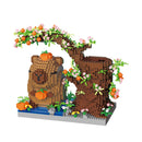 KNEW BUILT DIY Capybara Pen Holder Micro Mini Building Block Toy-Perfect for Students,Easy Assemble,Ideal Holiday Gift for Kids