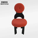 Nordic Bedroom Makeup Chair Modern Dresser Accent Wooden Dining Chair Luxury Relax Minimalist Design Home Furniture Cadeira LLMC