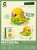 Parrot Micro Building Blocks Bird Cockatiel Budgerigar DIY Assembled Pigeon Macaw 3D Model Mini Brick Figures Toys For Kids