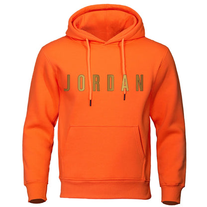 Sudadera con capucha para hombre, primavera y otoño 2024, estampada con letras, holgada y moderna, multifuncional, estilo nuevo