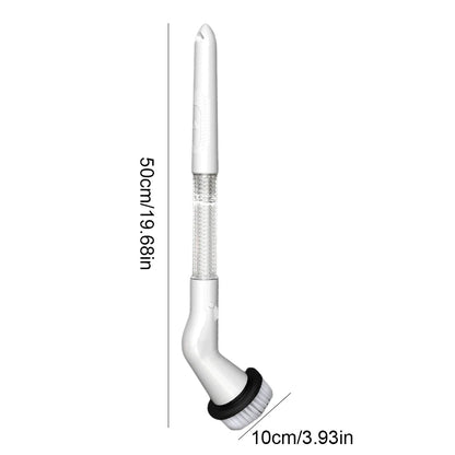 Cepillo de limpieza eléctrico 5 en 1, multifuncional, inalámbrico, giratorio, para baño, cocina, ventanas e inodoro.