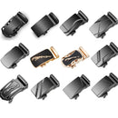 Men's Leather Belt Buckle Single Knot Casual Cross-border Style 4.0 Automatic Width 3.5cm