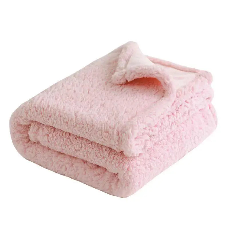 Winter Warm Thickened King Size Blanket 100% Waterproof and Stain Resistant - Cozy Shaggy Blanket for Couples, Romantic Blanket