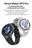 GT5 Pro Smart Watch Men's Women 466*466 HD Screen Bluetooth Call Smartwatch GPS Map Compass Sports Fitness Smartwatch 2025 New