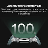 Global Version OnePlus Watch 2 Smart Watch 1.43'' AMOLED Display Snapdragon W5 Gen 1 Dual Frequency GPS Wear OS 4 NFC