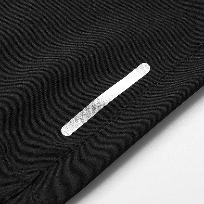 Summer Running Sports Shorts Men Breathable Beach Shorts Ice Silk Comfortable Elastic Waist Fitness Basketball Short Sportswear