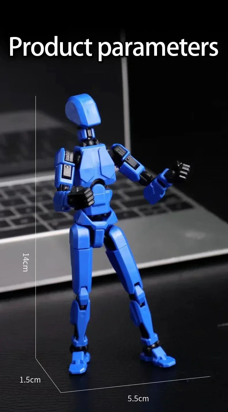 Robot multiarticular movible Shapeshift 2.0, maniquí impreso en 3D, 13 figuras de acción, juguetes para niños, adultos, juegos para padres e hijos.