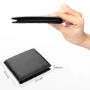Wallets Mens Slim RFID Blocking Genuine Leather with Coin Pocket  2 Banknote Compartments 10 Credit Card Holders Wallet for Men