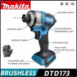 Makita DTD173 18v Lithium Japan Imported Domestic Version Brushless Impact Driver Power Tool Multi-function Tool