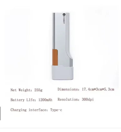 EVEBOT Printpen Food-Specific Handheld Printer Bread Coffee Milk Tea Biscuit Pattern Logo Smart Portable Mini Small Print