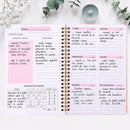 2023 A5 Spanish Agenda Notebook Bullet Daily Weekly Journal Schedule English Planner Organizer School for Office Stationery