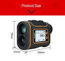SNDWAY Telescope Laser Range Finder Digital Distance Meter Hunting Monocular Golf Rangefinder LCD Display Roulette Tape Measure