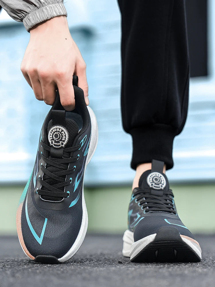 2025 new men's and women's running shoes breathable casual sports shoes non-slip cushioning comfortable tennis shoes men 36-45