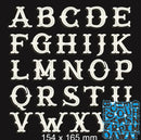 Letter Metal Cutting Dies Stencil Template Die Cut Scrapbooking Embossing Dies Art Decoration Craft Knife Mold