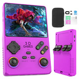 2025 V40MAX Handheld Game Console 4'' IPS Screen 4000mAh Battery Joystick RGB lighting Effect 256GB with more than 40000 games