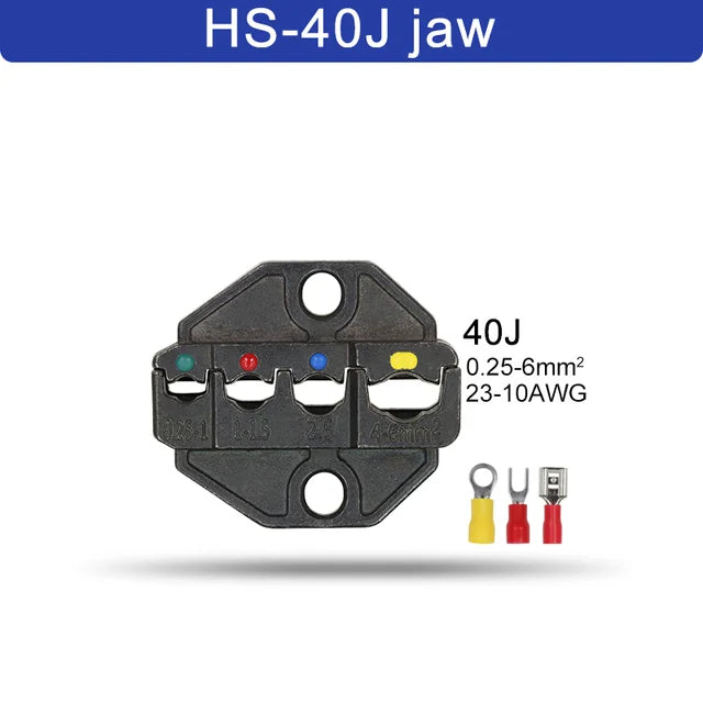 Crimping pliers jaw HS-03BC/40J/10WF/10A/103/2546B/35WF/05H/06WF2C for 230mm pliers plug spring and crimping cap terminals