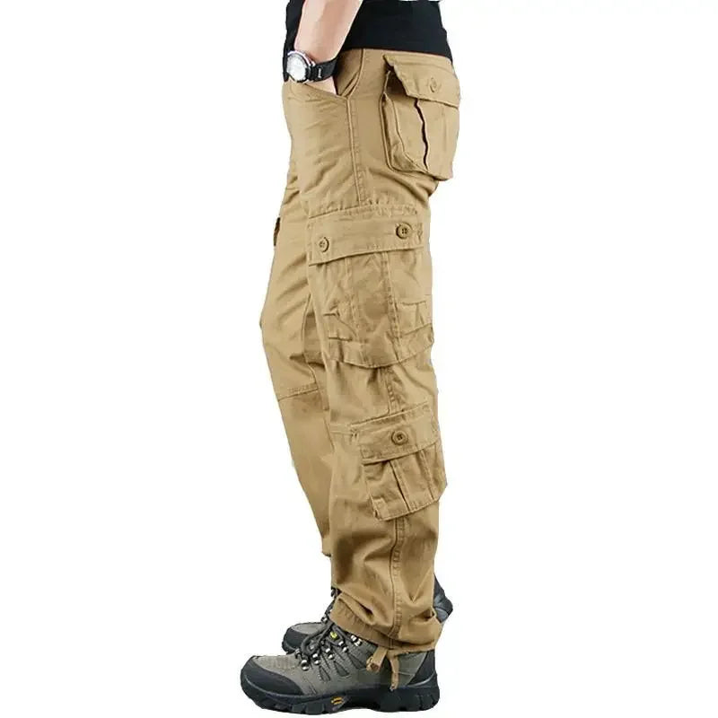 Men's Camouflage Cargo Pants Camo Cargo Multi Pockets Military Tactical Pants Man Hip Hop Joggers Streetwear Sweatpant for Men