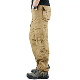Men's Camouflage Cargo Pants Camo Cargo Multi Pockets Military Tactical Pants Man Hip Hop Joggers Streetwear Sweatpant for Men
