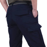 Men's Summer Tactical Cargo Pants Lightweight Casual Waterproof Trousers Casual Pants Wear-Resistant Multi-Pocket Outdoor Hiking