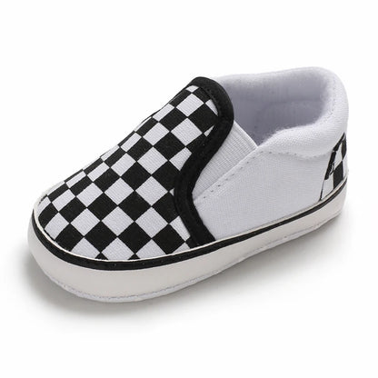 Newborn Baby Canvas Shoes Anti-slip Soft Baby Boy Girl Sneakers Casual Multi-Color Toddler First Walkers Crib Shoes