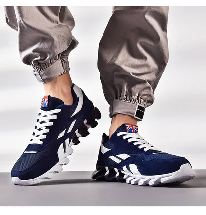 Men Sports Running Shoes Casual Marathon Breathable Lightweight Women's Comfortable Athletic Nonskid Walking Sneakers Outdoors