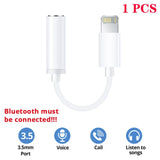 Audio to Lighting Adapter, Audio Cable for iPhone 11, 12, 13, 14 Pro Max, 12Mini, SE 2020, XS, XR, X, 8, 7 Plus, IOS, 3.5mm jack 