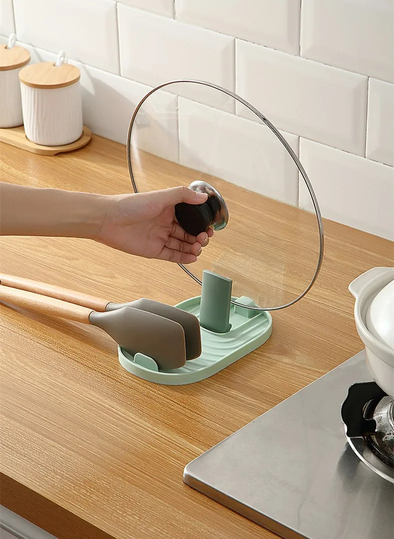 Plastic Spoon Holder Kitchen Cooking Tools Kitchen Spoon Utensil Heat Resistant Storage Racks Kitchen Accessories