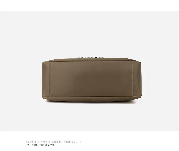New Women's Bag Luxury Designer Oxford Cloth Handbag Women Shoulder Bag High Quality Fashion Solid Color Female Bags