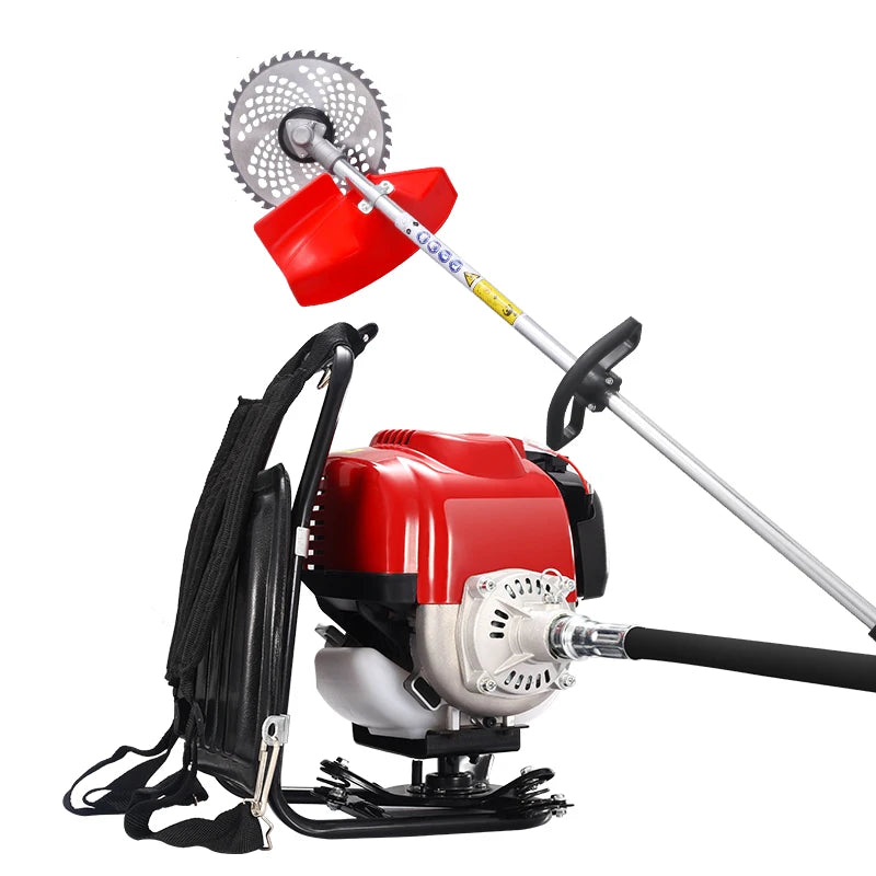9  In1 New High Quality Backpack Brush Cutter Grass Cutter with GX35 4 Stroke 35cc Petrol Engine Tree Cutter Mini Tiller