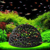 Aquarium Shrimp House Cave Mini Porous Betta House Fish Hiding Spots Shrimp Shelter Shrimp Breeding Nest for Aquatic Decor