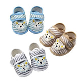 Cute Soft Sole Shoes Anti-slip Breathable First Walker Shoes Cartoon Bear Booties Newborn