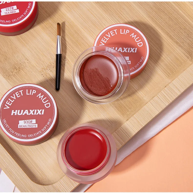 Korean Female Cosmetics Cute Makeup Matte Lipstick Care Lip Plumping Gloss Mud Tint for Lips Lipgloss Base Long Lasting Lip Dye