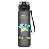 Pokémon Water Cup Anime Portable Children's Cute Pikachu Mewtwo Plastic Cartoon Outdoor Sports Large Capacity Water Bottle Gifts