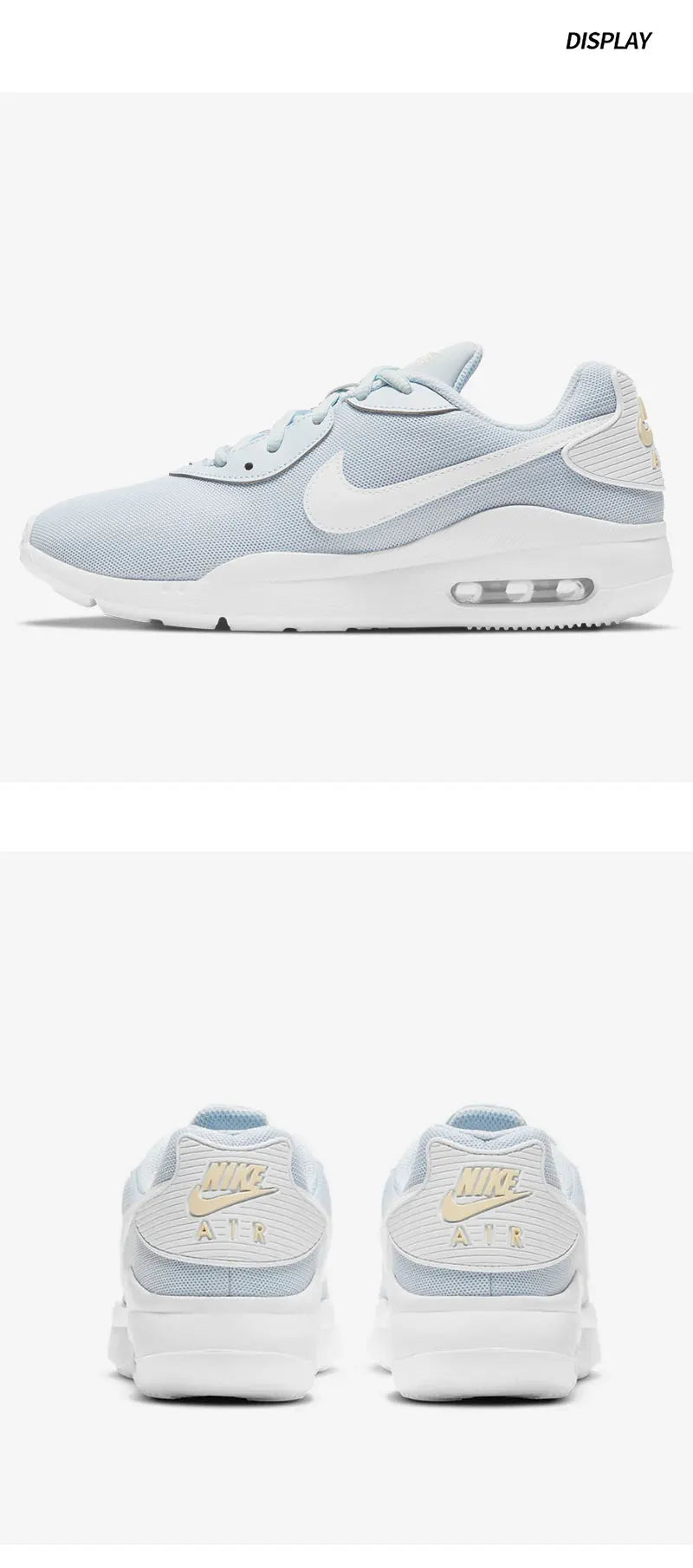 Nike genuine AIR MAX women's low cut lightweight air cushion running shoe CD5448-401
