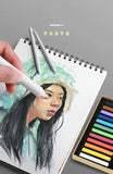Blending Stumps and Tortillions Paper Art Blenders Sandpaper Pencil Sharpener Pointer for Artist Charcoal Sketch Drawing Tools