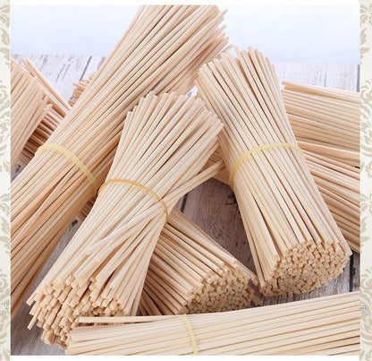 50pcs 10/19/22/24/30/35/40cm Natural Rattan Sticks Reed Diffuser Home Fragrance Reed Sticks Aromatherapy Diffuser Refill Sticks