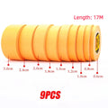 3/4/9 Rolls Model Masking Tape Fine Line DIY Cover Tape for Hobby Gundam Model Paint Tool 1/2/3/6/8/10/12/15/18/20/24/30mm
