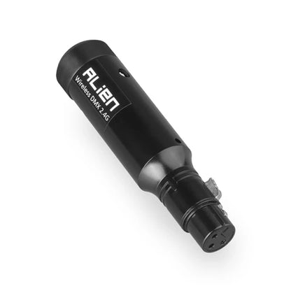 Alien recarregável 2.4g ism sem fio dmx 512 dfi controlador xlr receptor transmissor para discoteca dj festa bar dmx palco par luz