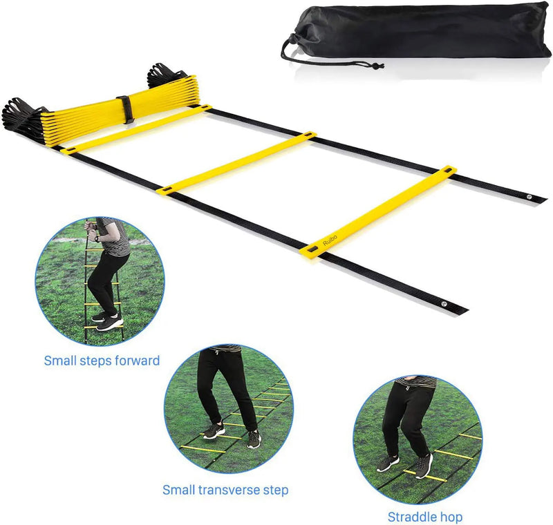 Agility Ladders Nylon Straps For Speed ​​Training And Sports Flexibility Agility Football Training Energy Ladder Equipment