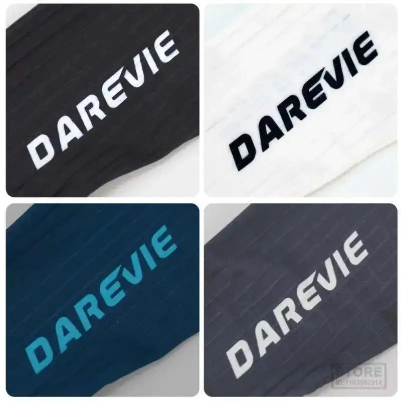 High DAREVIE Cycling Socks Aero Speed Sock Pro Sports For Men Anti-slip Breathable Athletic Moisture Control