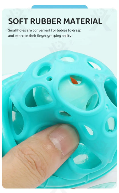 Baby Toys 0 6 Months Rattle Teether Development Games Sensory Toys Soft Silicone Teether Chewable For Newborns Babies 12 Months