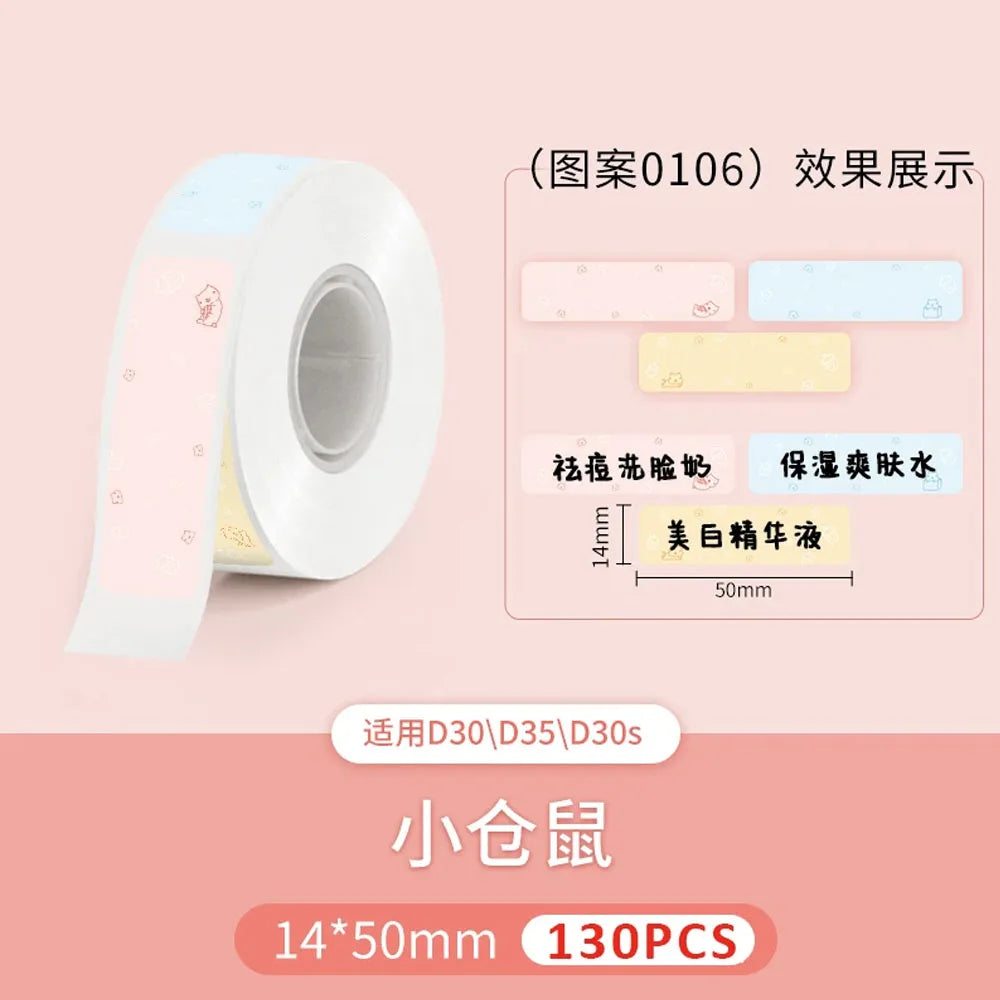 Phomemo D30 Q30/31 Mini Label Printer Paper Printing Label Waterproof Oilproof Scratch-Resistant Price Label Laser Sticker