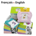 Máquina de aprendizagem para crianças falando cartões flash jardim de infância crianças linguagem livro de áudio eletrônico aprender inglês alemão espanhol francês