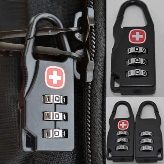 5/1pcs Mini Portable Suitcase Password Locks Anti-theft Lock Buckle Convenient Bag Cabinet Lock Student Dormitory Door Locks