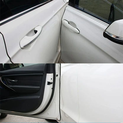 5m transparente borda da porta do carro pvc protetor de riscos tiras carro anti-colisão tira de vedação porta anti-risco tira transparente