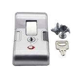 Portable Black Silver Luggage Password Lock Replacement Anti-Theft Suitcase Lock Buckle Security Tool Lock Catch Security Padlock